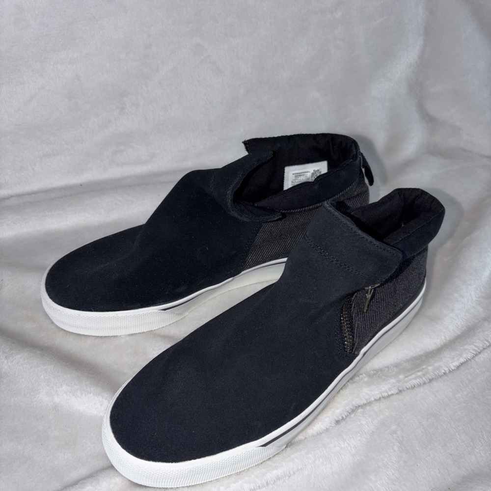 Keds Cooper Zip Booties 9.5 lightweightβ easy on/off Athleisure street style EUC